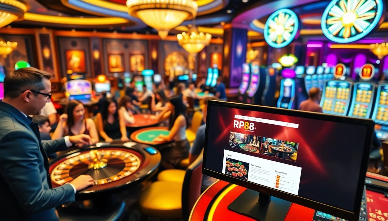 Engage in thrilling gaming action at https://rr88me.com/ with diverse table games and vibrant slots.