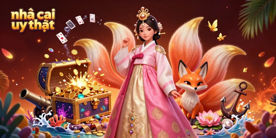 Experience the thrill of nhà cái uy tín with world-leading casinos and vibrant games in this stunning 3D scene.