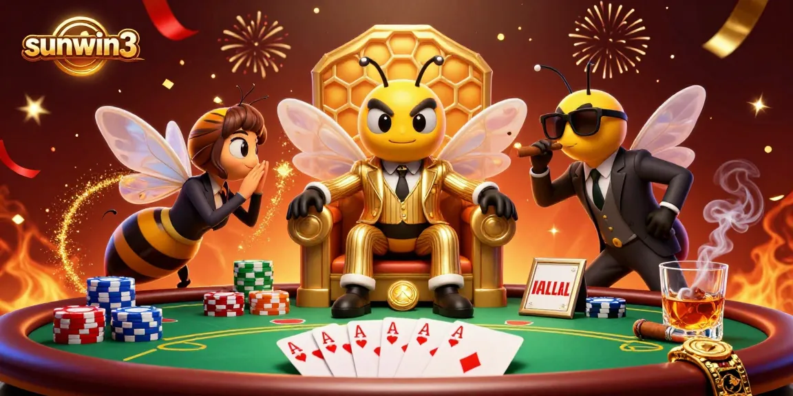 Engage with sunwin3's thrilling casino experience featuring a dynamic poker scene.