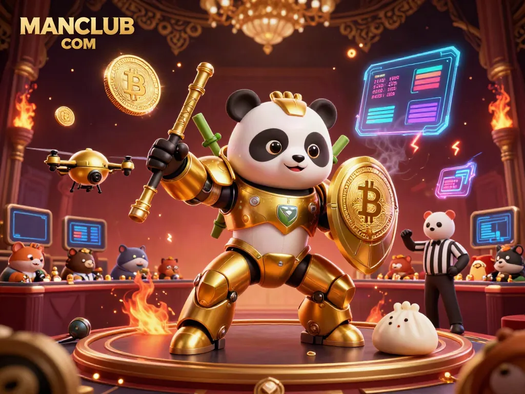 Experience exciting casino gaming at MANCLUB COM with immersive slot games and vibrant crypto elements.