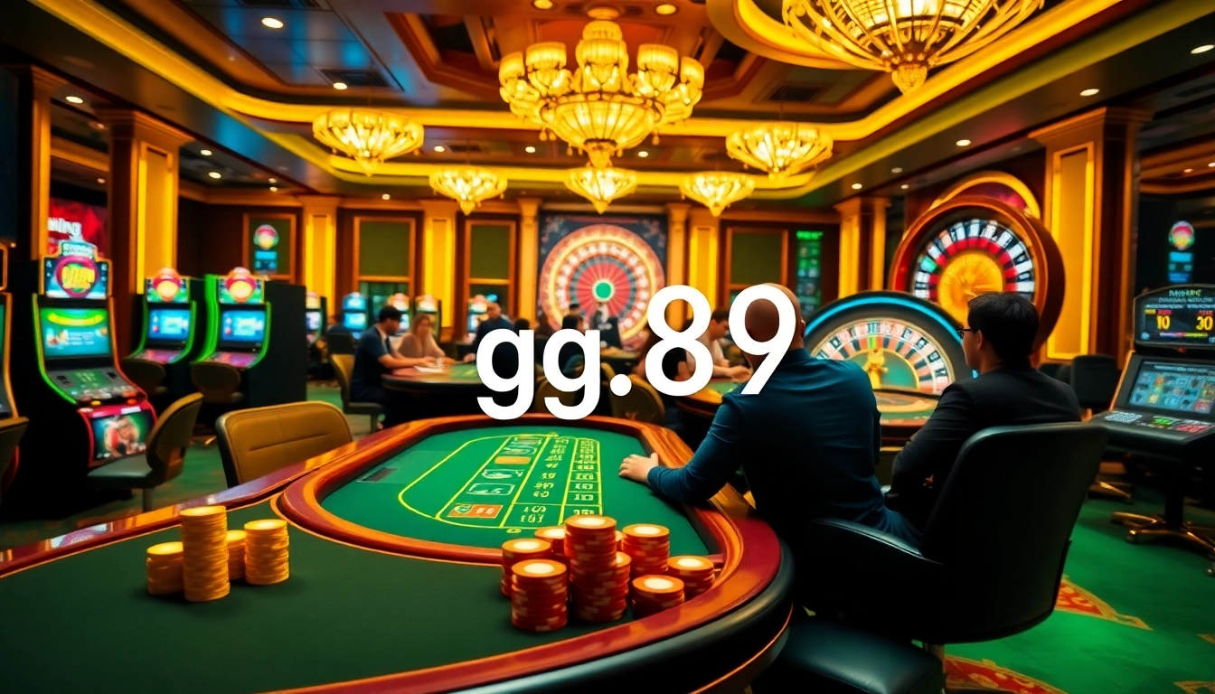 Experience thrilling gaming at gg.89 with vibrant slots and exciting table games.