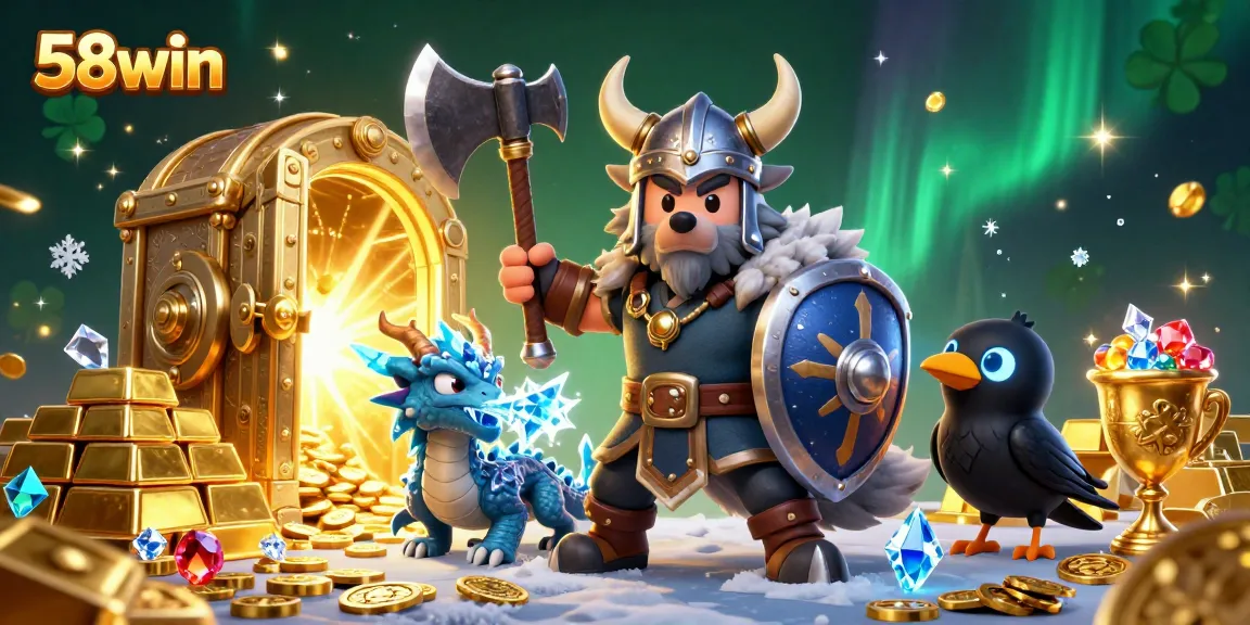 Engage in thrilling gameplay at 58win while enjoying stunning jackpot visuals and 3D illustrations.