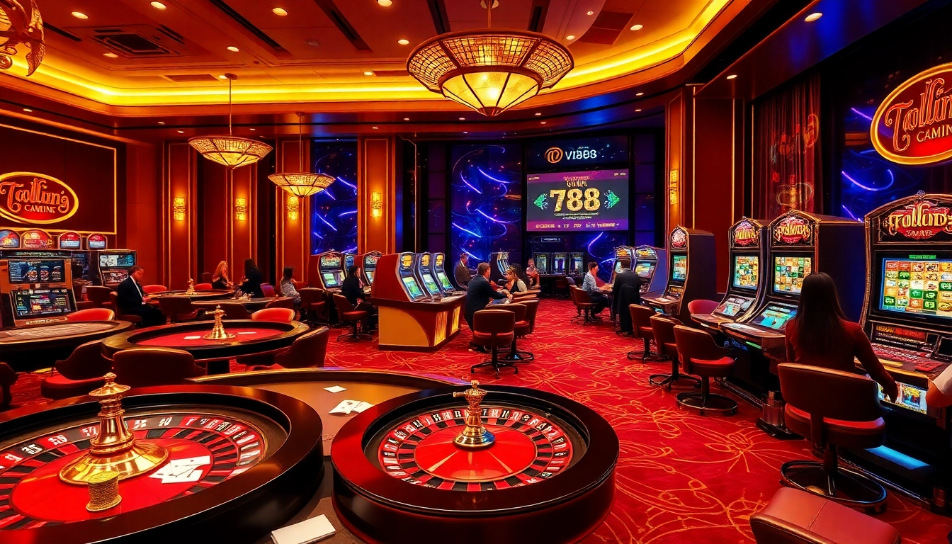 Experience the thrill of Trang Chủ VB88 through dynamic casino games and virtual betting.
