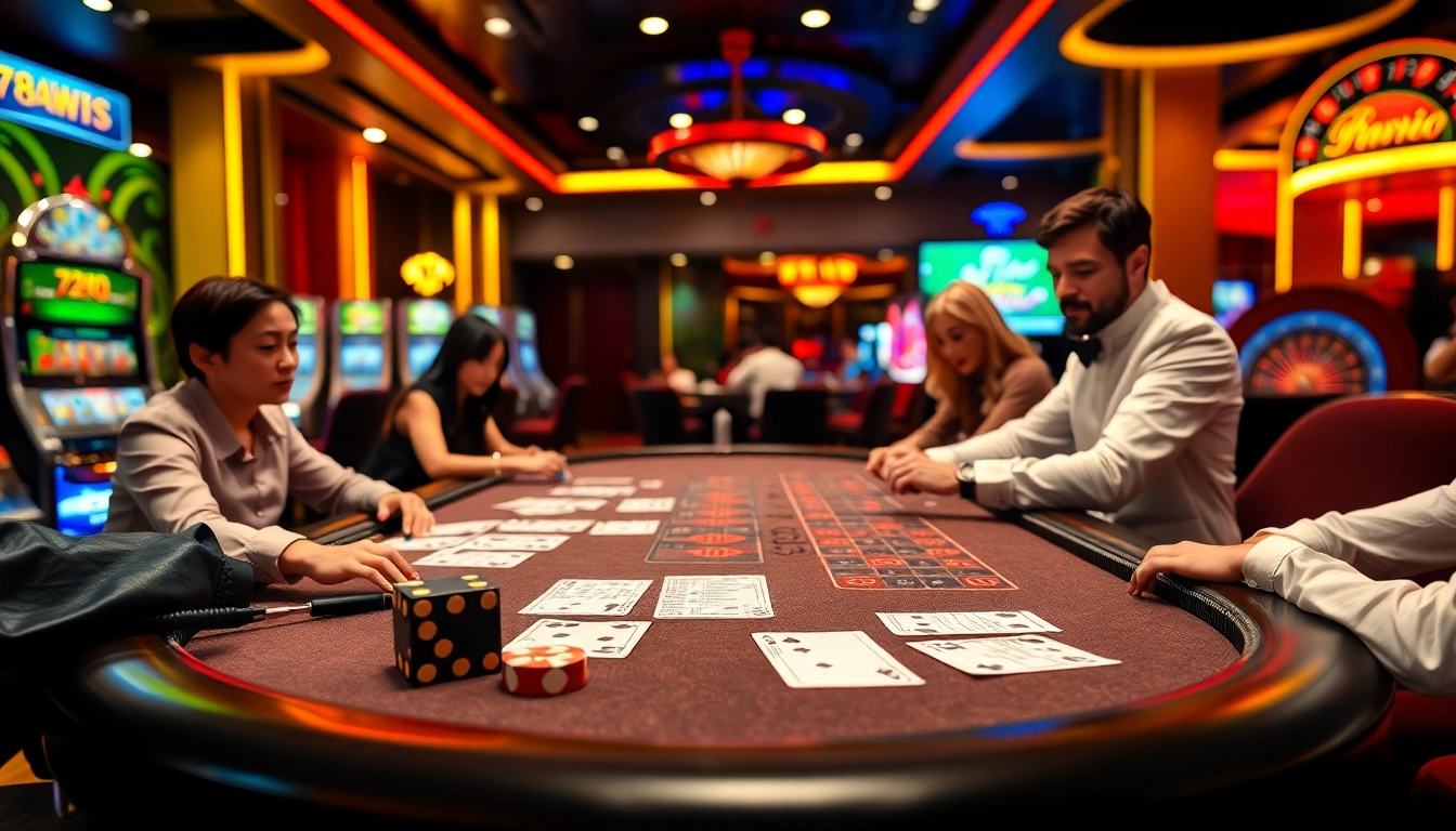 Engage in fast-paced 789win tài xỉu gaming with vibrant casino table action and lucky dice rolls.