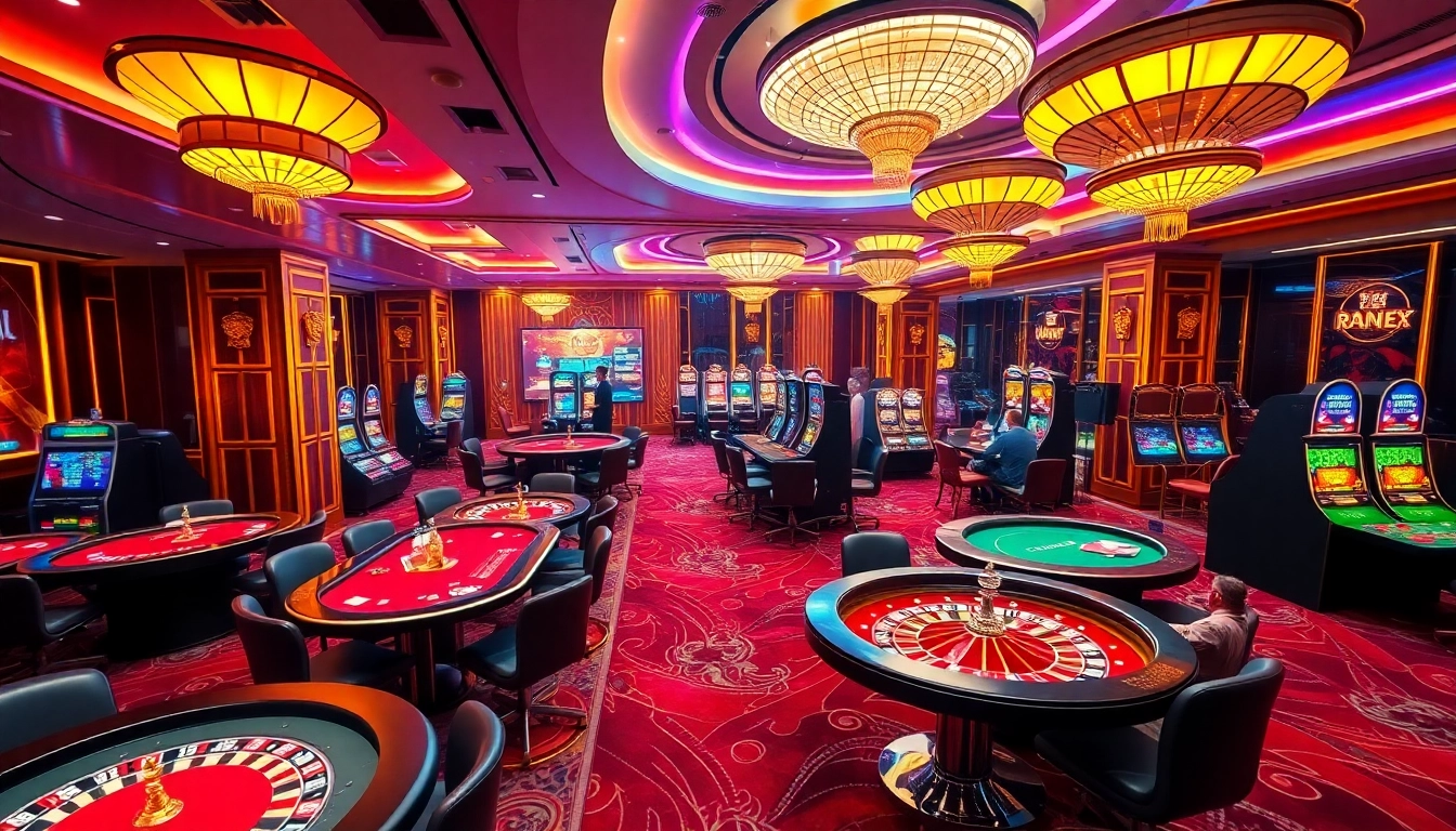 Experience the thrilling action at 13win-asia.com with vibrant casino games including poker and roulette.